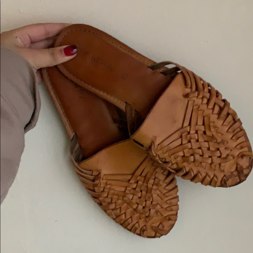 Wicker slip-ons!